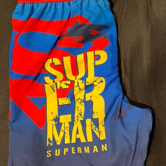 DC Comics Justice League Superman Swim Trunks 4T - Picture 3 of 3